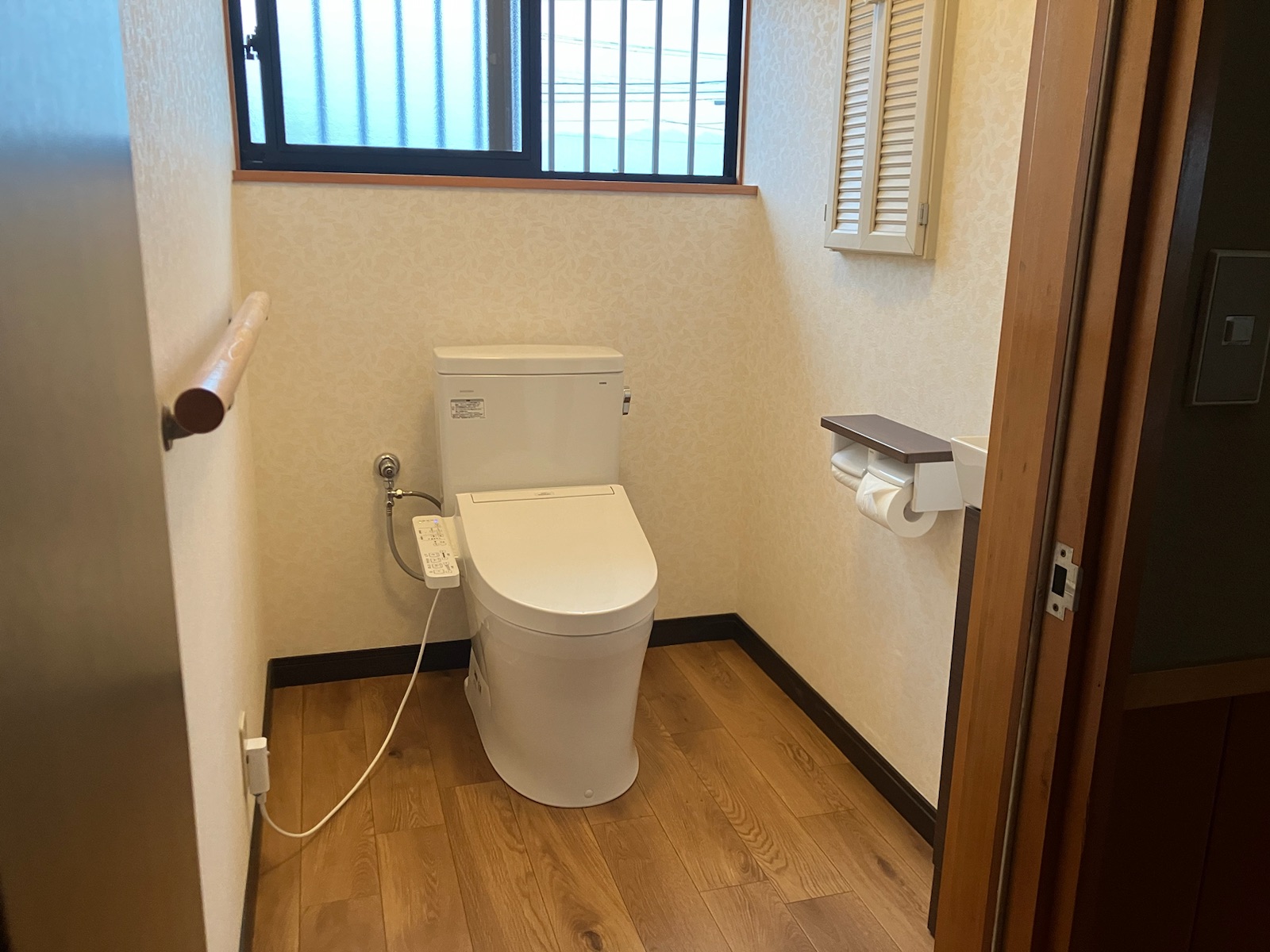 前橋市宮地町K様　TOTO ピュアレストQR トイレ交換工事