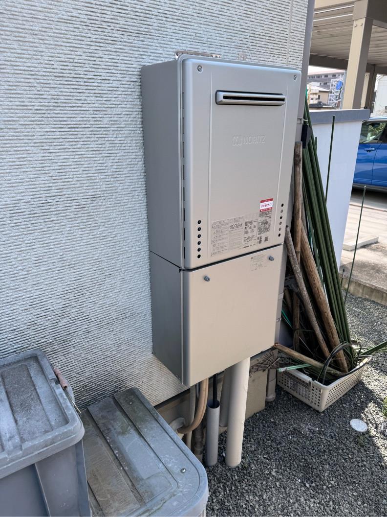 前橋市文京町M様　ノーリツ GT-C2472AW BL ガス給湯器交換工事