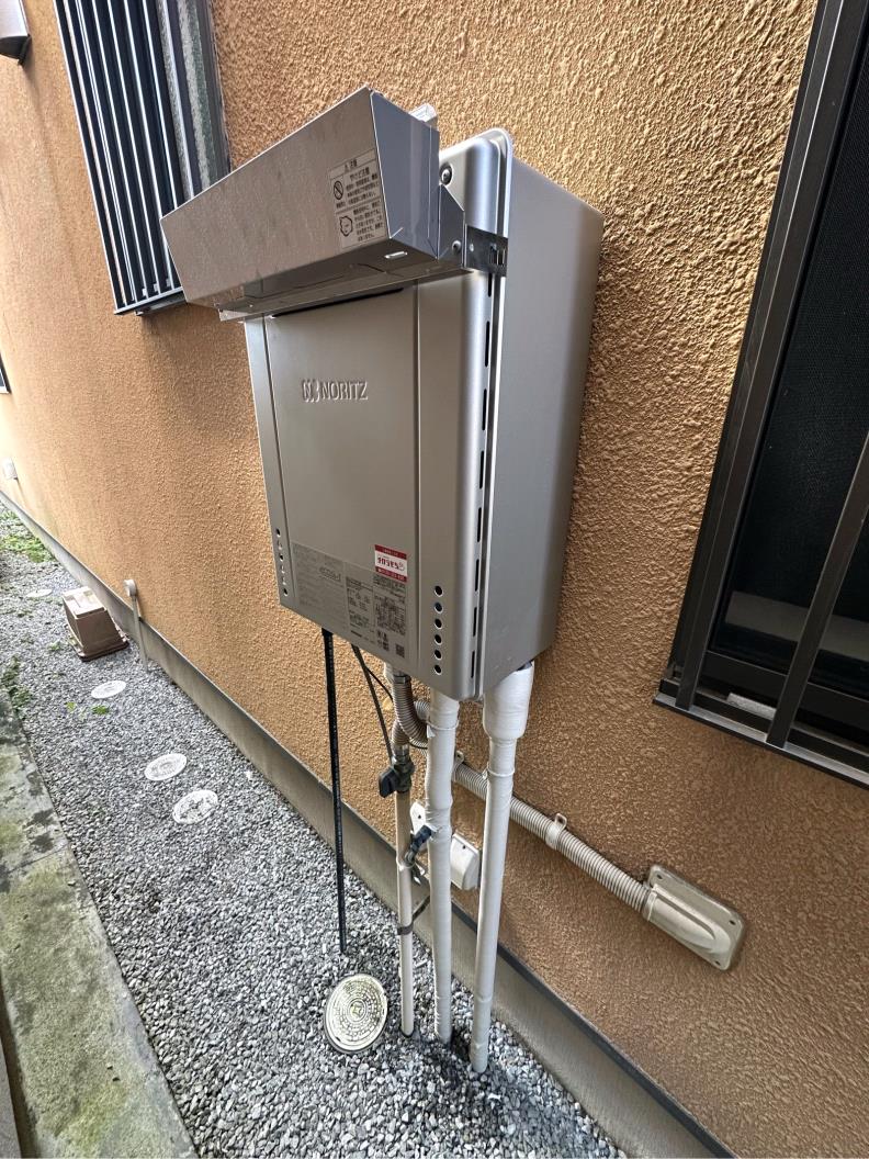 太田市新島町T様　ノーリツ GT-C2472SAW BL ガス給湯器交換工事