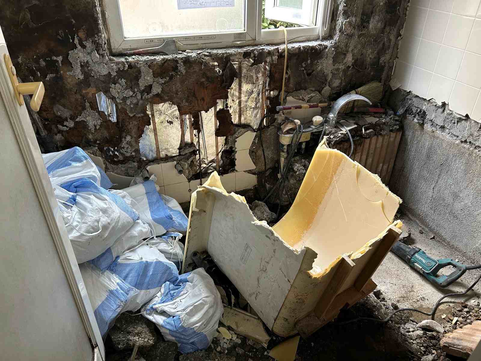 解体後