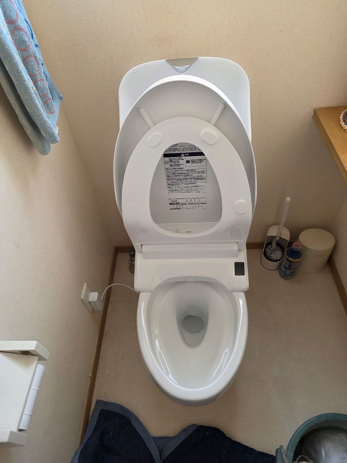 ④新しいトイレの設置・動作確認