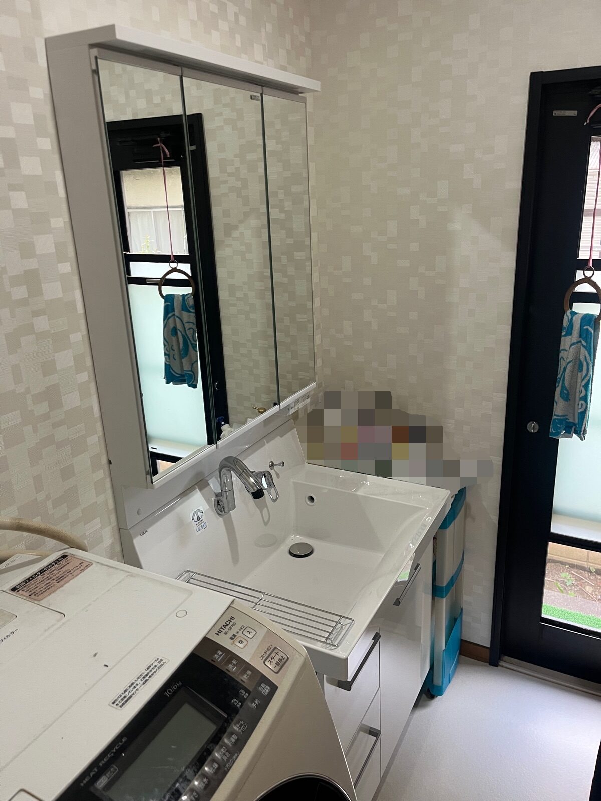 高崎市棟高町F様　【LIXIL ピアラ】洗面台リフォーム工事