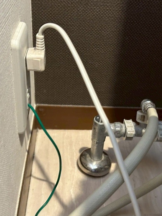 ② 工事前の足元まわり