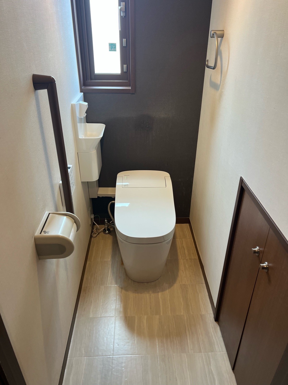 前橋市駒形町I様【Panasonic　アラウーノ】トイレリフォーム工事